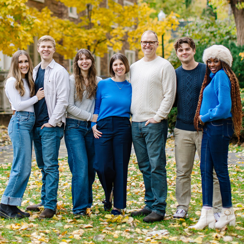 family photo of dr theron baker dds in seattle